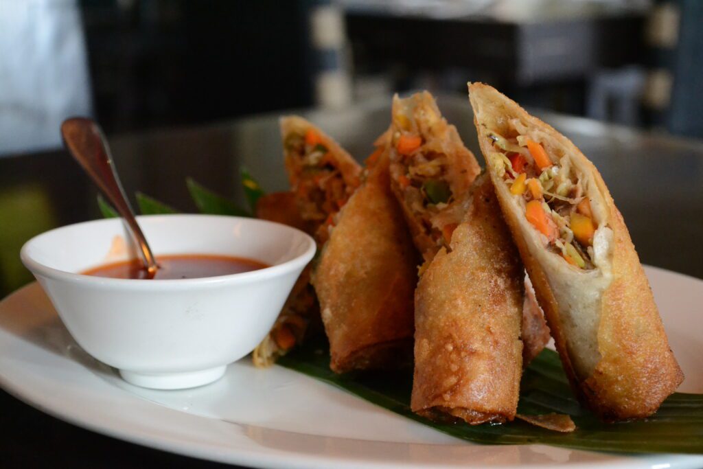 Crispy Lumpiang Tinapa at Asya Restaurant